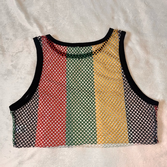 Mesh Crop Top - Picture 4 of 5